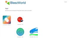 Desktop Screenshot of bleezworld.com